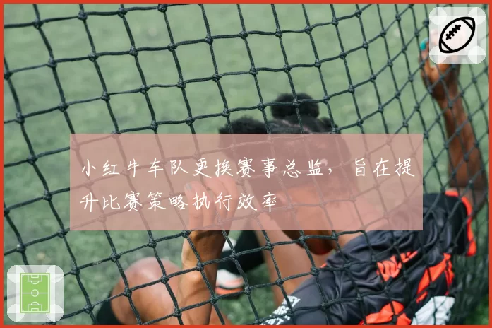 小红牛车队更换赛事总监,旨在提升比赛策略执行效率